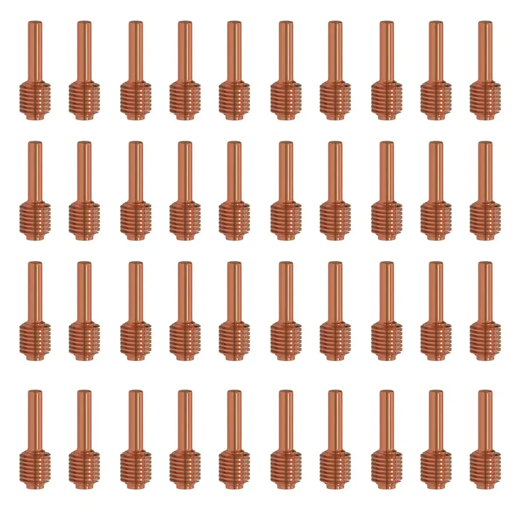 220478 Electrode, 40Pcs , For Fit Hypertherm Powermax 30 T30v Torch Plasma Consumables