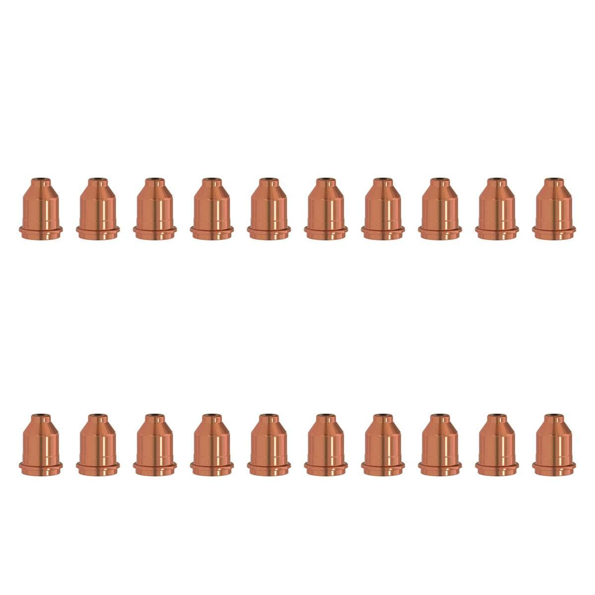 220672 Gouging Nozzle , 20Pcs, For Fit Hypertherm Powermax 45 T45 T45M  Plasma Torch Consumables