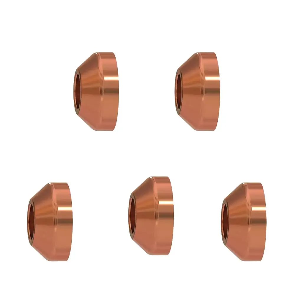 220717 Unshielded Deflector, 5Pcs, For Fit Hypertherm Powermax 45 T45 T45M  Plasma Torch Consumables