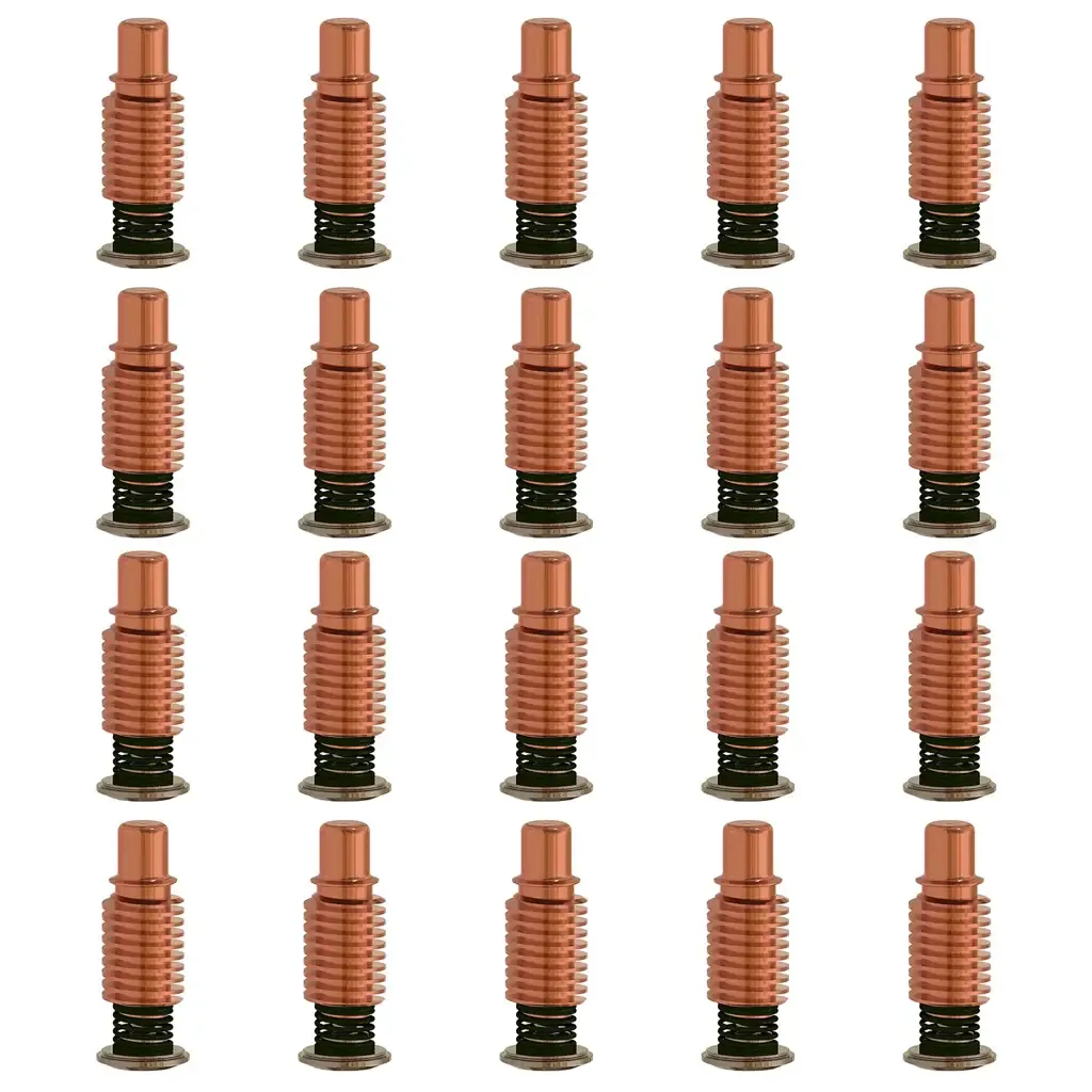 220971 Electrode, 20Pcs, For Fit Hypertherm Powermax 125 Duramax Hyamp Torch Plasma Consumables