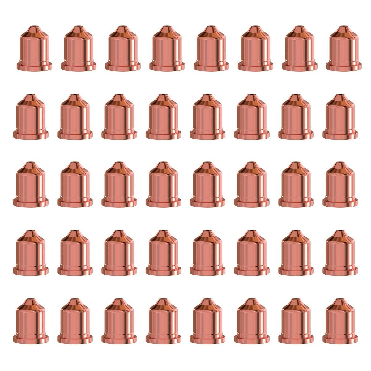 220819 65A Nozzle Tips, 40Pack, For Fit Hypertherm Powermax 45XP 65 85 105 Duramax Plasma Torch Consumables