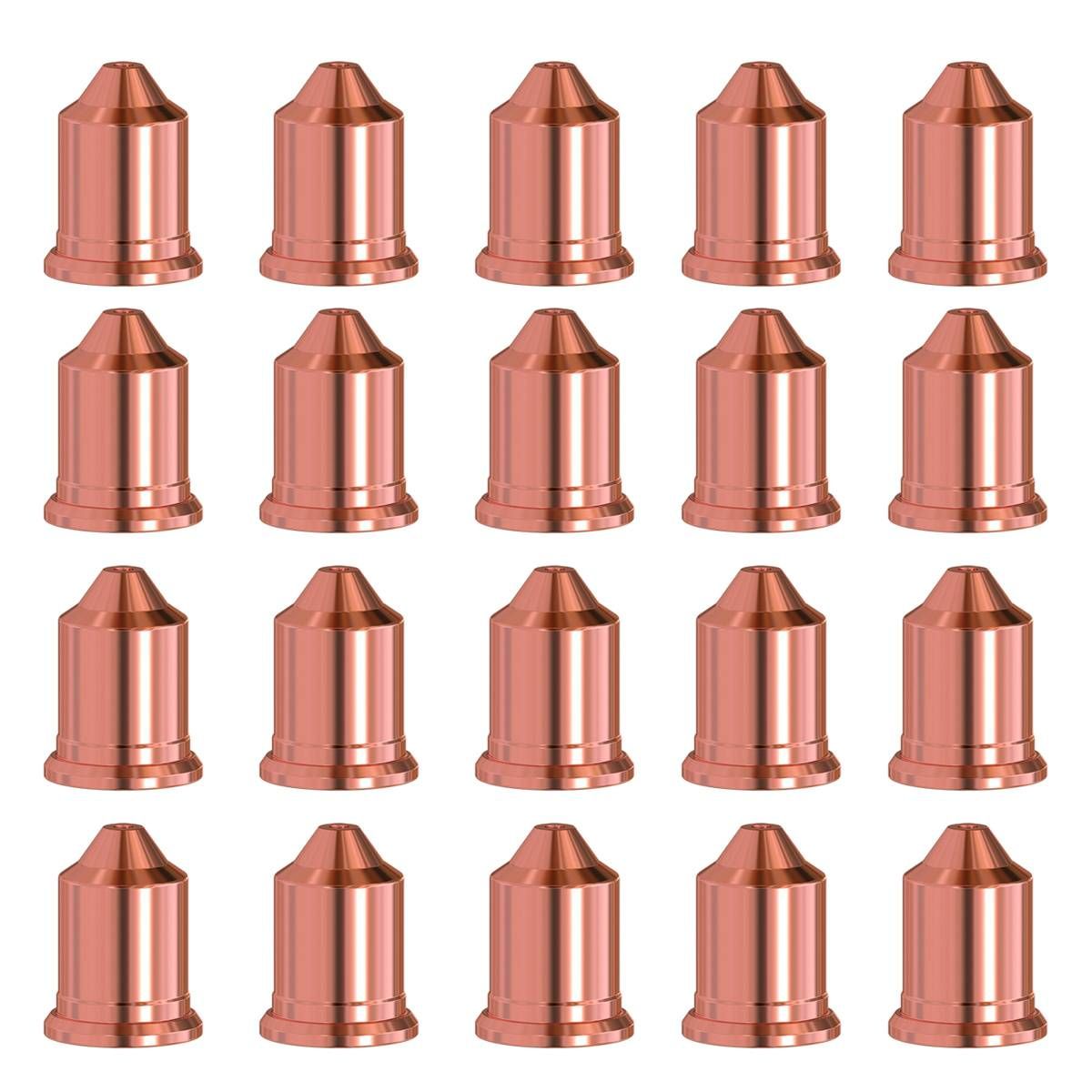 220990 105A Nozzle Tips, 20PCS For Fit Hypertherm Powermax 45XP 65 85 105 Duramax Plasma Torch Consumables
