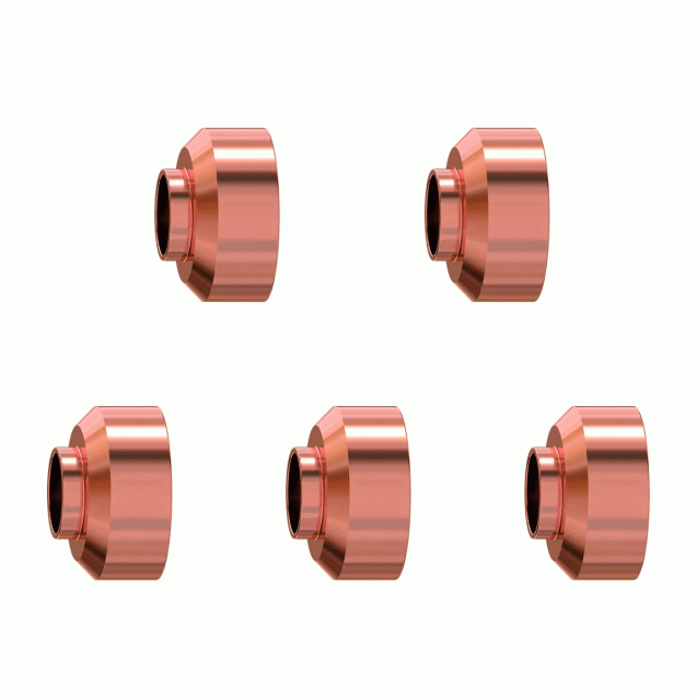 5Pcs 220931 Hand Fine feature cutting Shield For Fit Hypertherm Powemax 45XP 65 85 105 Duramax Plasma Torch Consumables